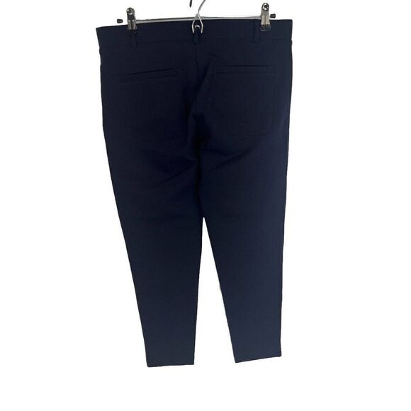 Betabrand Large Petite Short Pants Navy Blue Skinny Two Pocket Dressy Stretch - Picture 4 of 15